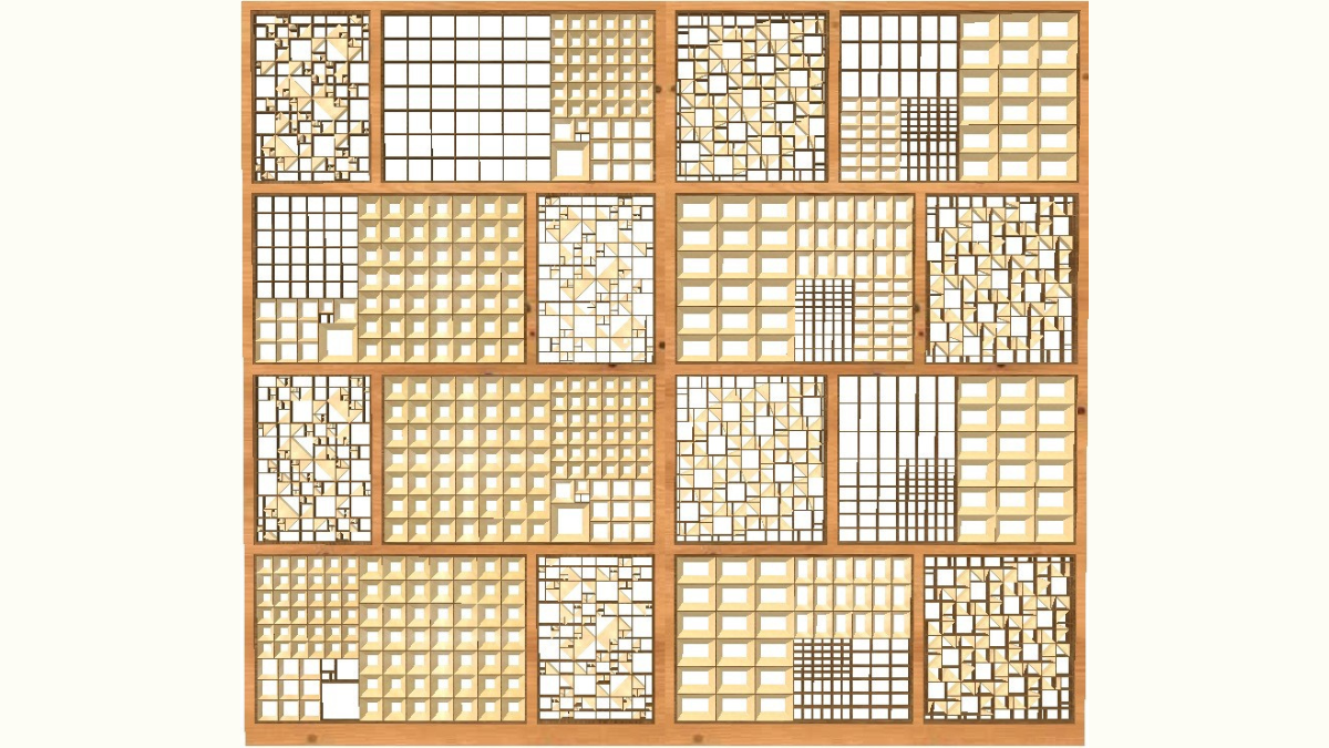 「音響建具」のディテール〜黄金比と白銀比の融合〜